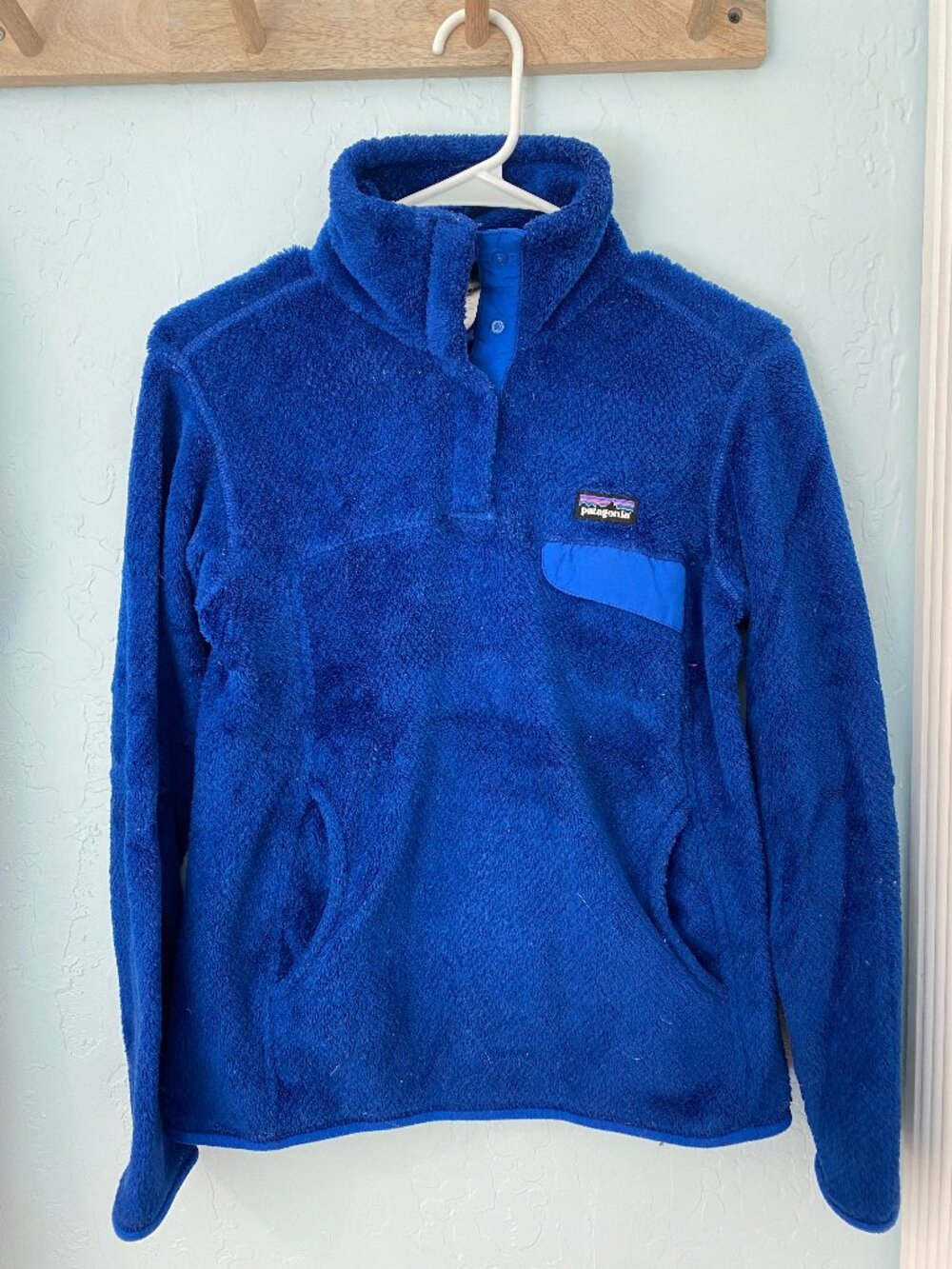 Patagonia Women's Fleece Pullover XS Blue